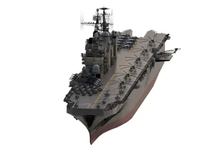 US navy  Amphibious Assault Ship 3D model
