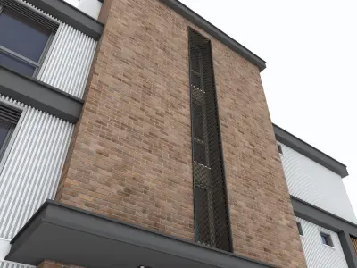 Modern Villa 01 3D model