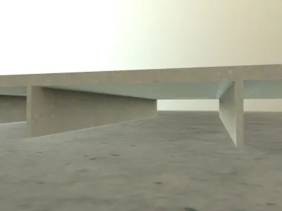 EDDB Hangar 10 Low-poly 3D model