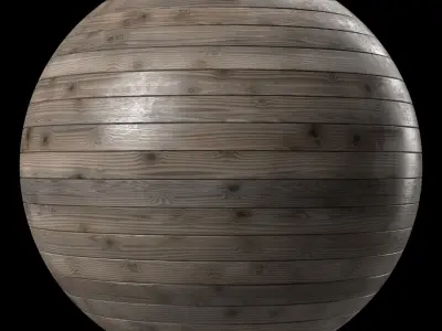 Wood Materials 29- Wooden Panel - Sbsar Seamless PBR 4k Texture