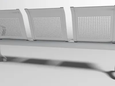 Waiting Chair 3D model