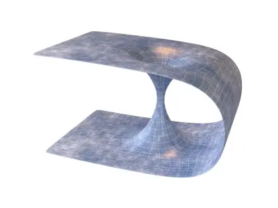 Wormhole v3 002 Low-poly 3D model