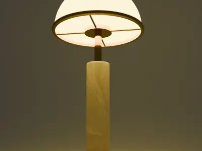 3d Lamp Low-poly 3D model