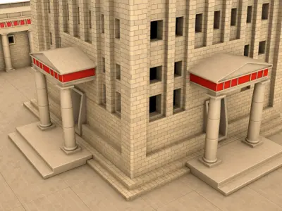 Lighthouse of Alexandria 3D model