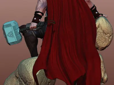 Thor  de Asgard 3D print model