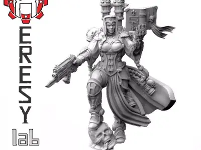 Heresylab - Sister Esperanza 3D print model