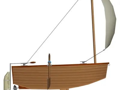 Multipurpose dinky dinghy 3D model