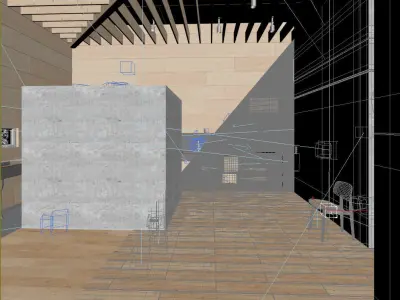 House of Light Vray version 3D model