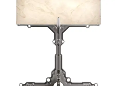 21st gallery Erwan Boulloud Alabaster Table Lamp 3D model