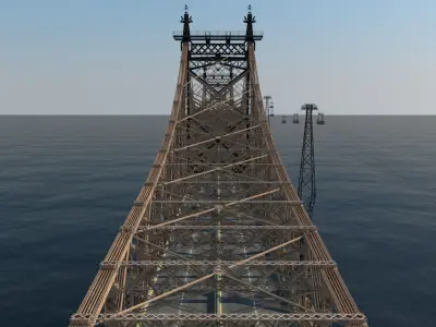 Queensboro Bridge 3D model