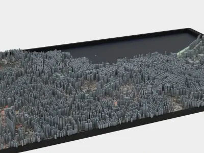 City of Antalya  3D model