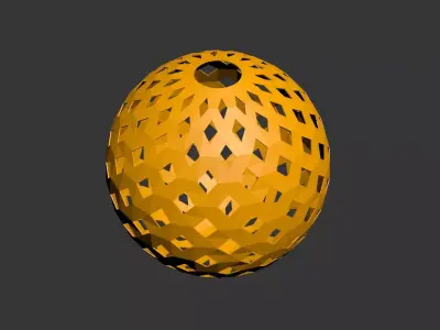 Decorative Object Shape 3D Print Model 3D print model