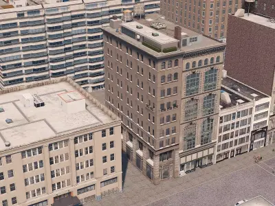 133 5Th Ave Low-poly 3D model