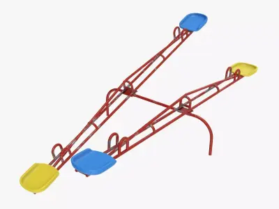 Teeter totters 3D model