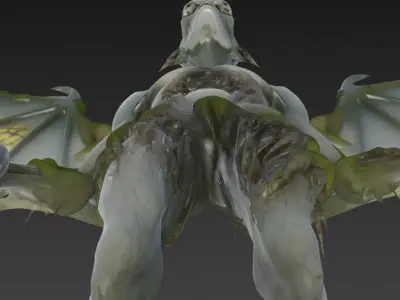 Swamp Corrupted Beast Variants Pack 3D model