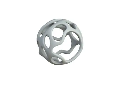 SciFi Cube Object No 36198 Low Poly Shape Texture