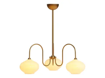 Birchly Chandelier 3D model