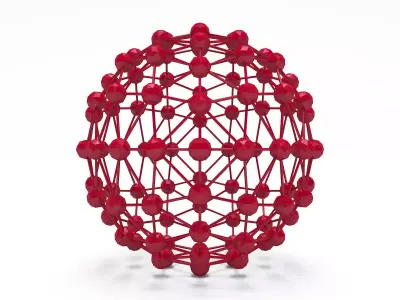 Futuristic Sphere Shape 3D Printing Model 3D print model