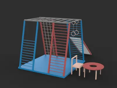 Playcorner Loft 3D model