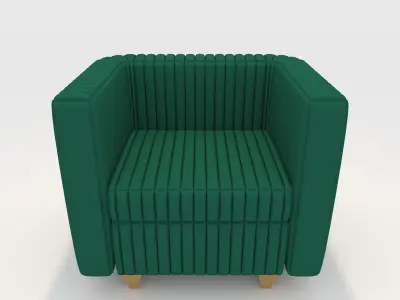 Sofa 1 Seater 13 3D model
