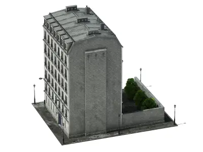 Tenement Building 3D model