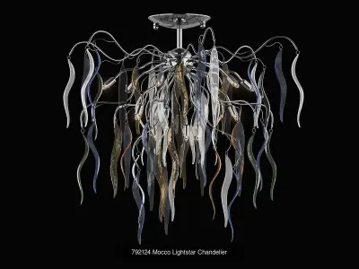 792 Mocco Lightstar Collection of Lamps 3D Model Pack
