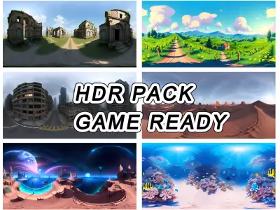 HDR Pack Environments Game Ready Texture