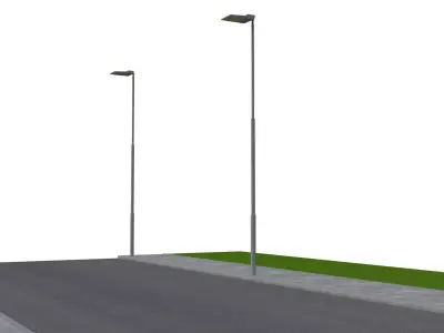 Streetlamp 02 3D model