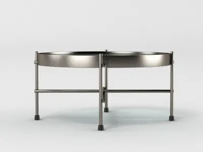 Sidetable 003 Low-poly 3D model