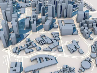 Grand Hyatt Manila PBCom Tower Filipine 3D model