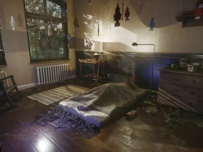 Low-Poly Crime Scene Pack Low-poly 3D model