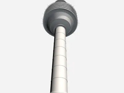 TV tower 3D model