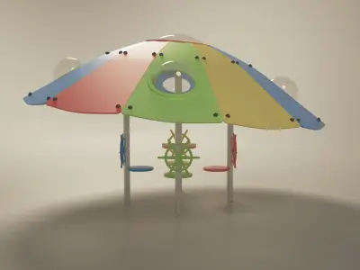 Playground equipment 3D model