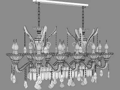 698132 Alzata Osgona Chandelier 3D model