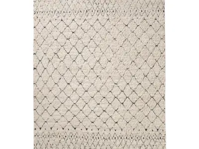 LAHNA WOOL RUG 3D model