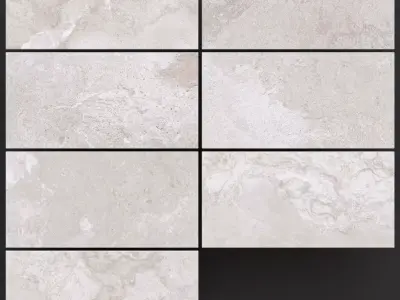 ABK Alpes Raw Ivory 300x600 Set 2 3D model