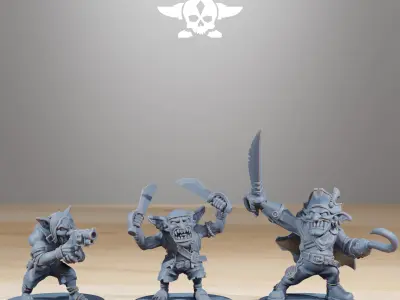 Gobs Pirates 3D print model
