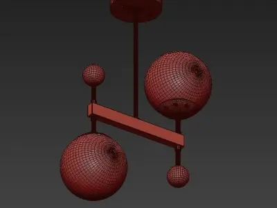 Libra Pendant 3D model