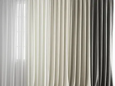 Curtain 284 3D model
