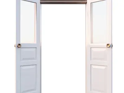 WhiteDoors door - door 3D model