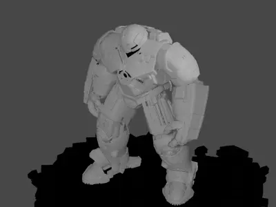 Iron Man HulkBuster 3D model