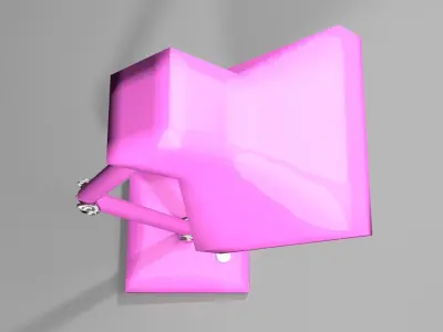 Balanced-arm Lamp 2 3D model