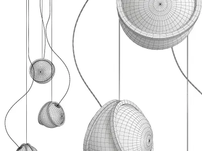 Pug Terzani Low-poly 3D model