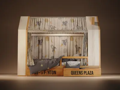 Bed Kids - 3D MODEL 3D model