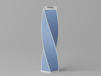 Al Majdoul Tower Riyadh Saudi Arabia 3D model