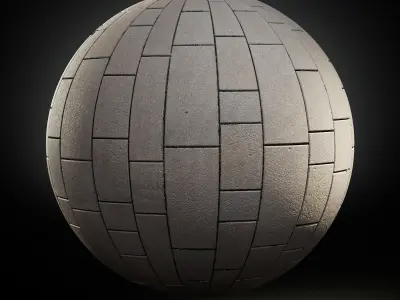 Scanned Seamless Sandstone Tiles 2x2m PBR Textures Texture