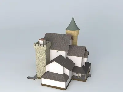 Mini Convention Centre Free 3D model