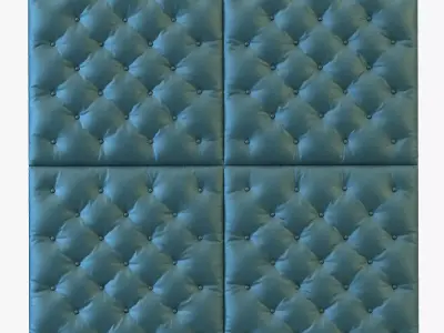 Decorative wall panel 3D model