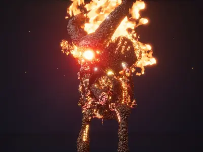 Advanced Boneman 3D model