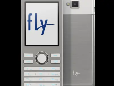 Fly DS131 Low-poly 3D model